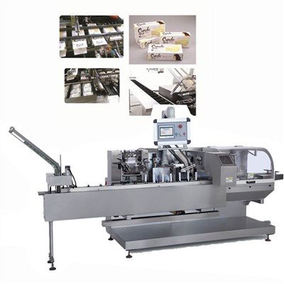 Fully Automatic Horizontal Biscuit /Bread/Waffle/Carton Box Packing Packaging Machinery Cartoning Machine